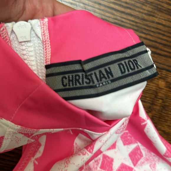Christian Dior, pink and white star technical legging - Picture 8 of 8